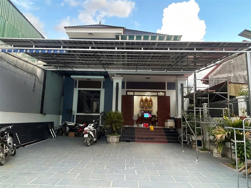 Công trình điện mặt trời áp mái thật