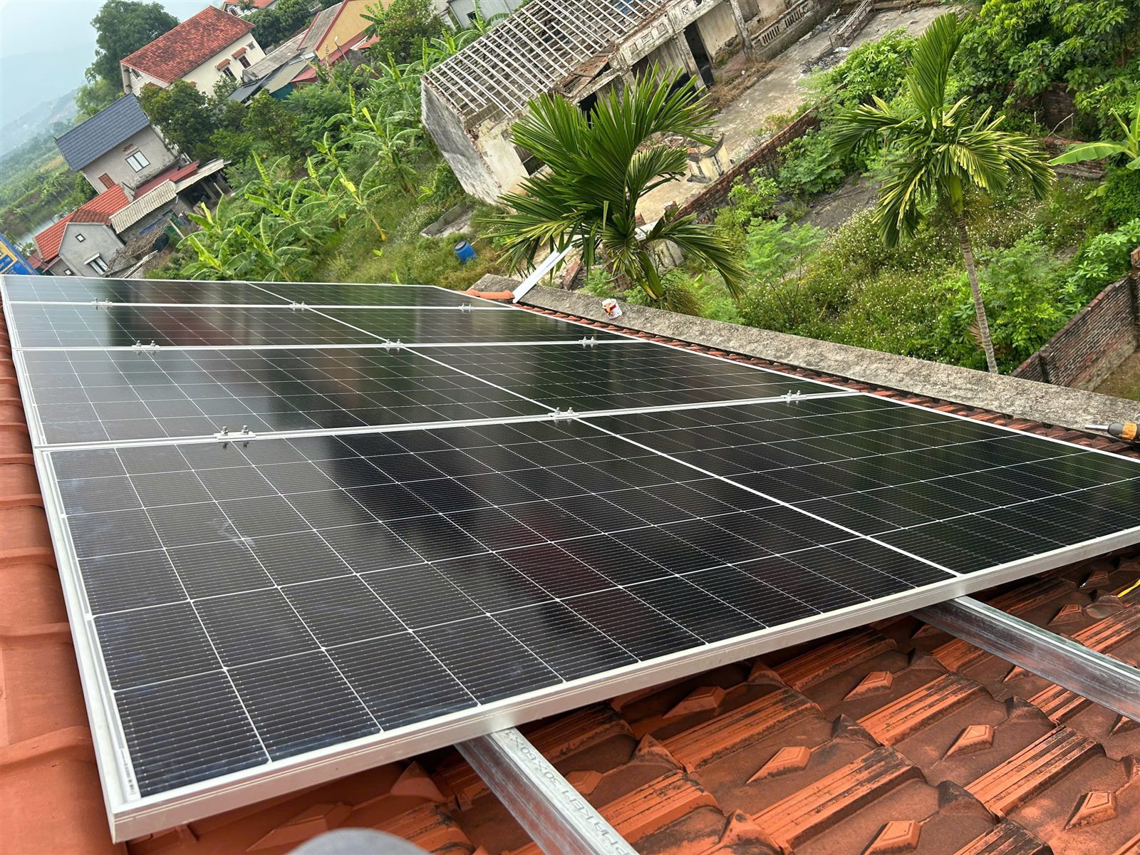Điện mặt trời tại Thanh Sơn, Phú Thọ: giải pháp vùng đồi